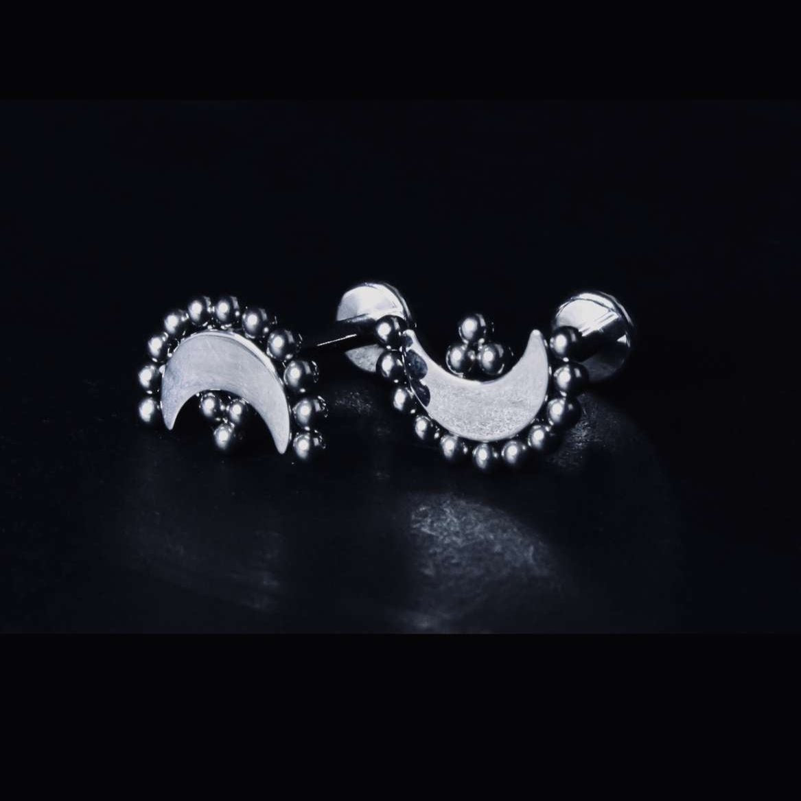 Lightning Moon Earrings