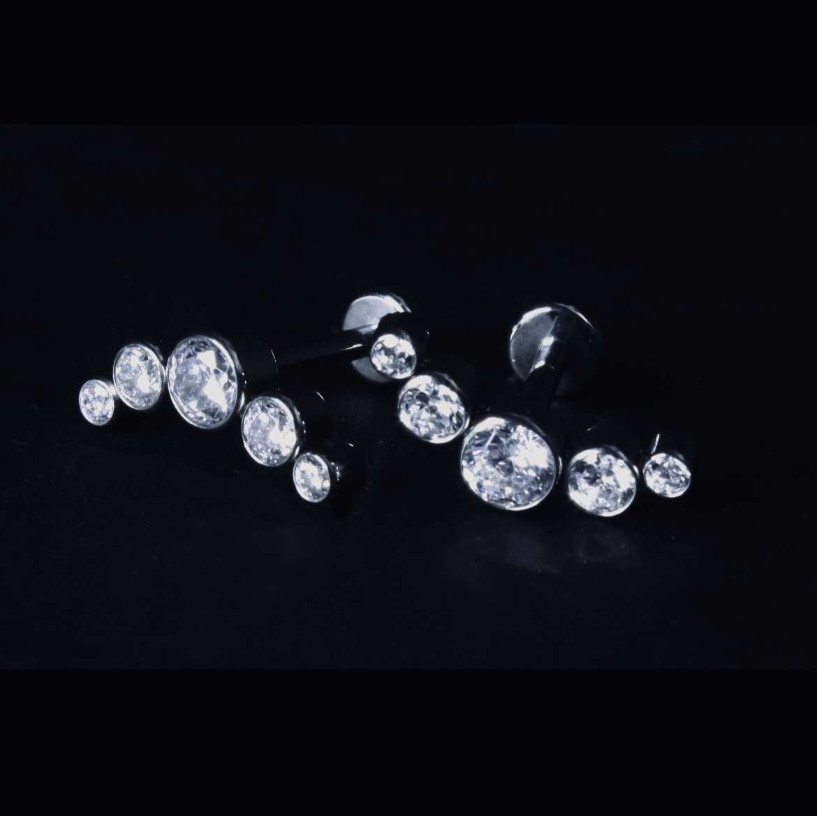 Titanium Cascading Crystal